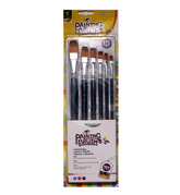 Yipinxuan Paint Brush set Filbert shape 6Pcs